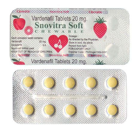 Snovitra Soft 20мг Snovitra Soft 20мг